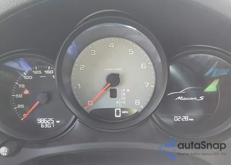 2018 Porsche Macan S z USA, uszkodzony, nr VIN WP1AB2A54JLB31385